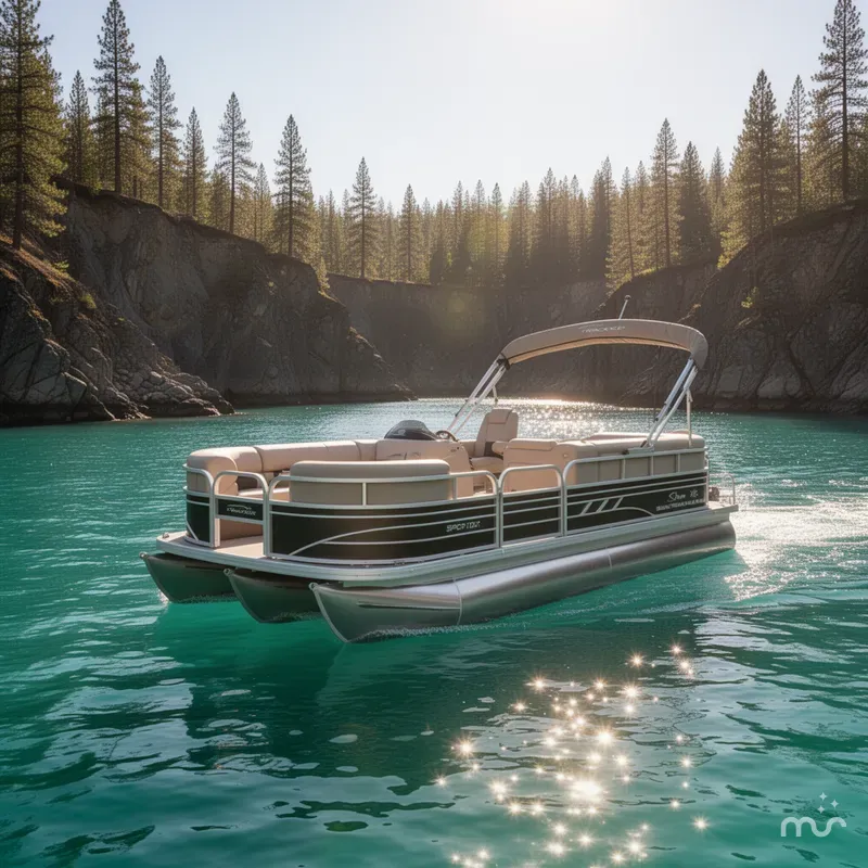 Slide: The Image of Sun Tracker SUNTRACKER SPORT FISH 20 DLX W/90 HP 2024 - 2