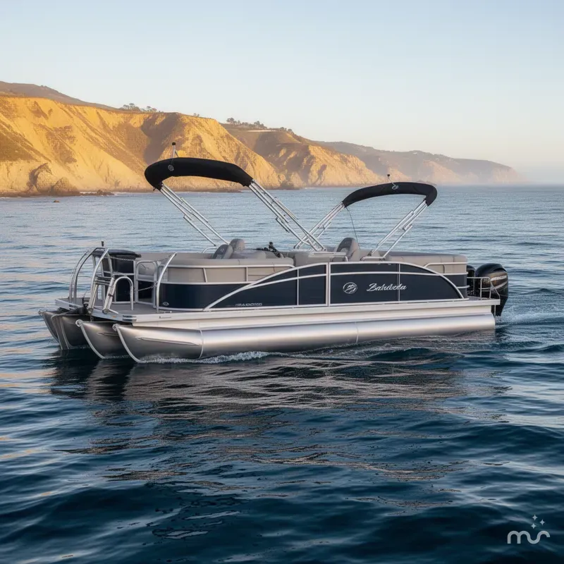 Slide: The Image of Barletta Aria 22CC W/ 90HP Mercury! 2024 - 0