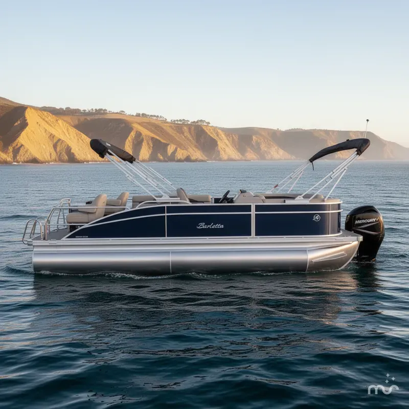 Slide: The Image of Barletta Aria 22CC W/ 90HP Mercury! 2024 - 1