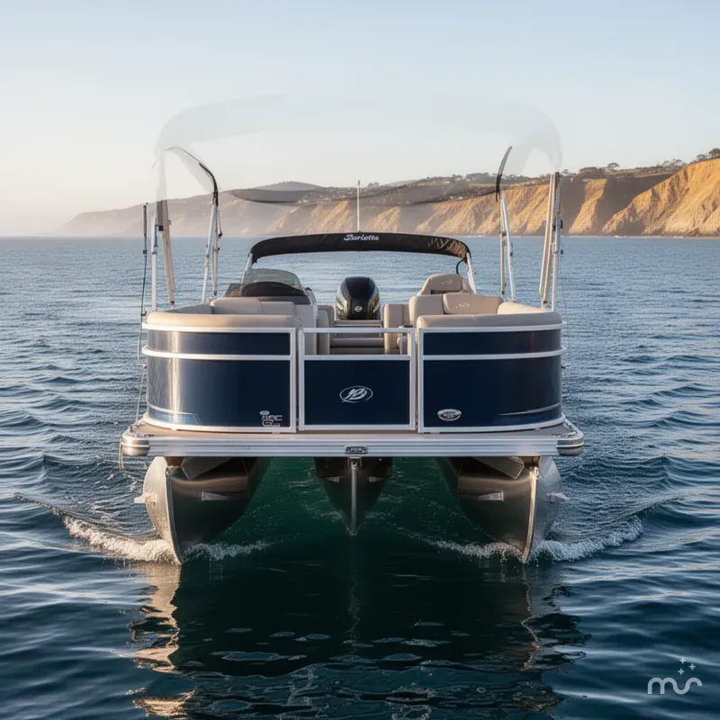 Slide: The Image of Barletta Aria 22CC W/ 90HP Mercury! 2024 - 3