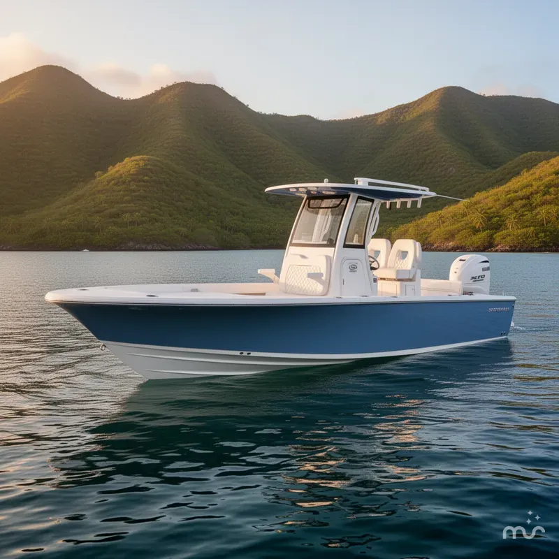 Slide: The Image of Sportsman Masters 267OE Bay Boat 2024 - 2