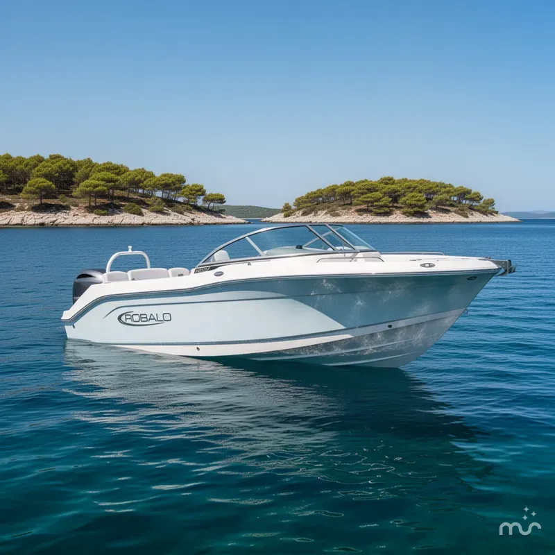 Slide: The Image of Robalo R207 Dual Console 2024 - 2