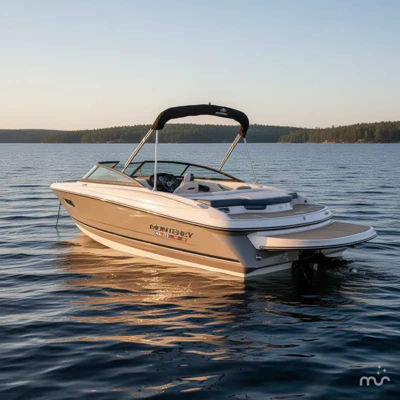 Slide: The Image of Monterey 224FS Luxury Family Bowrider 2024 - 4