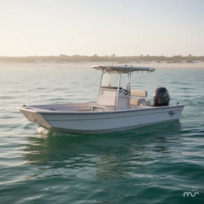 Slide: The Image of KenCraft Bay Rider Skiff 2260FS 2024 - 1