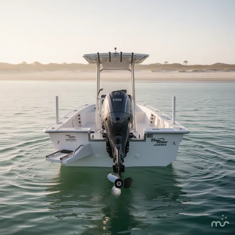 Slide: The Image of KenCraft Bay Rider Skiff 2260FS 2024 - 2