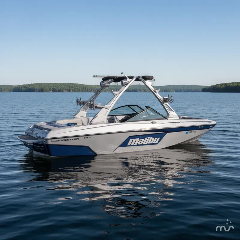Slide: The Image of Malibu Wakesetter 20 VTX 2023 - 2