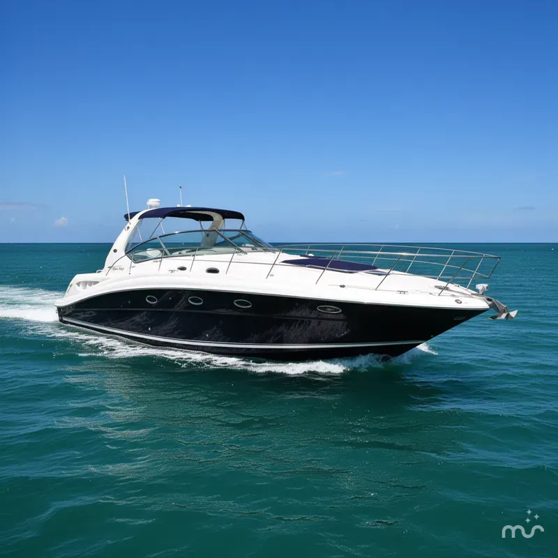 Slide: The Image of Sea Ray 420 Sundancer 2003 - 0