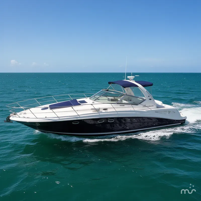 Slide: The Image of Sea Ray 420 Sundancer 2003 - 1