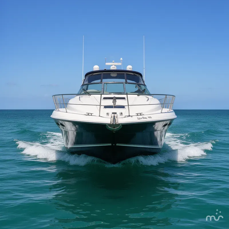 Slide: The Image of Sea Ray 420 Sundancer 2003 - 2