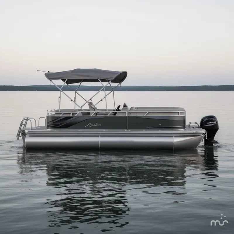 Slide: The Image of Avalon Venture 85 21' Cruise - IN STOCK 2024 - 0
