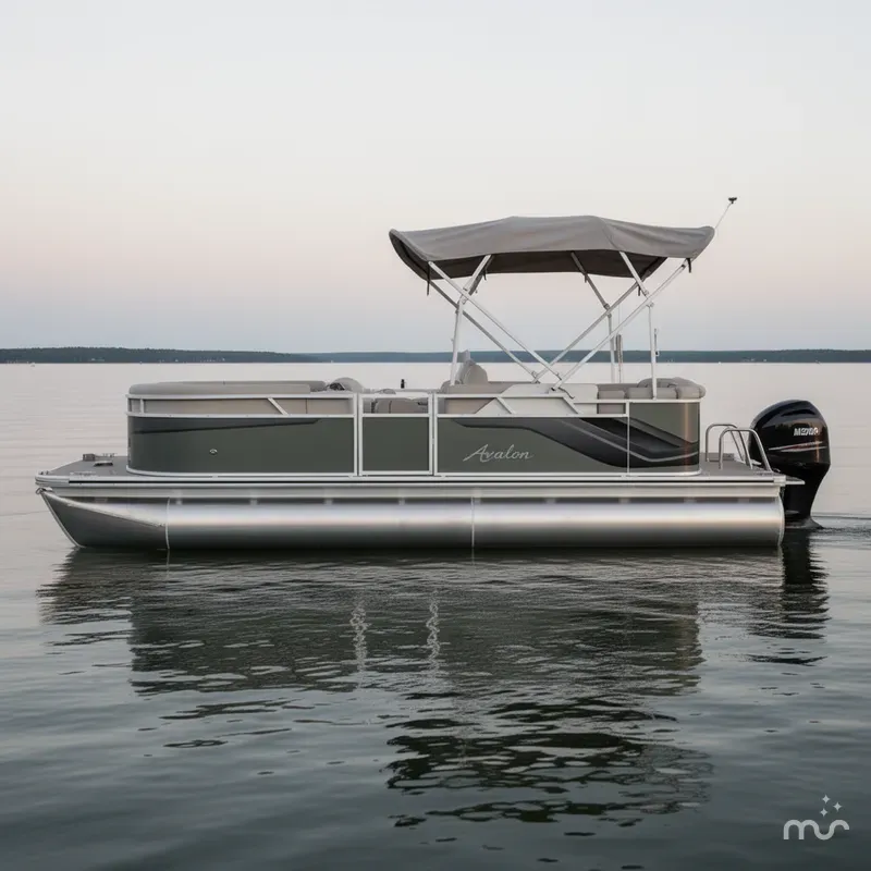 Slide: The Image of Avalon Venture 85 21' Cruise - IN STOCK 2024 - 1