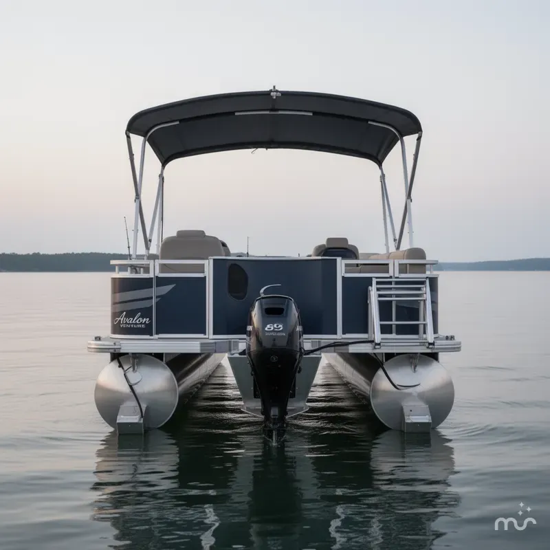 Slide: The Image of Avalon Venture 85 23 Rear Fish - IN STOCK 2024 - 2