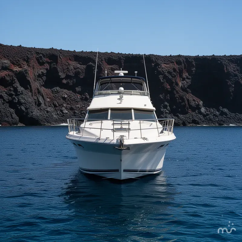 Slide: The Image of Sea Ray 390 Express Cruiser 1989 - 1