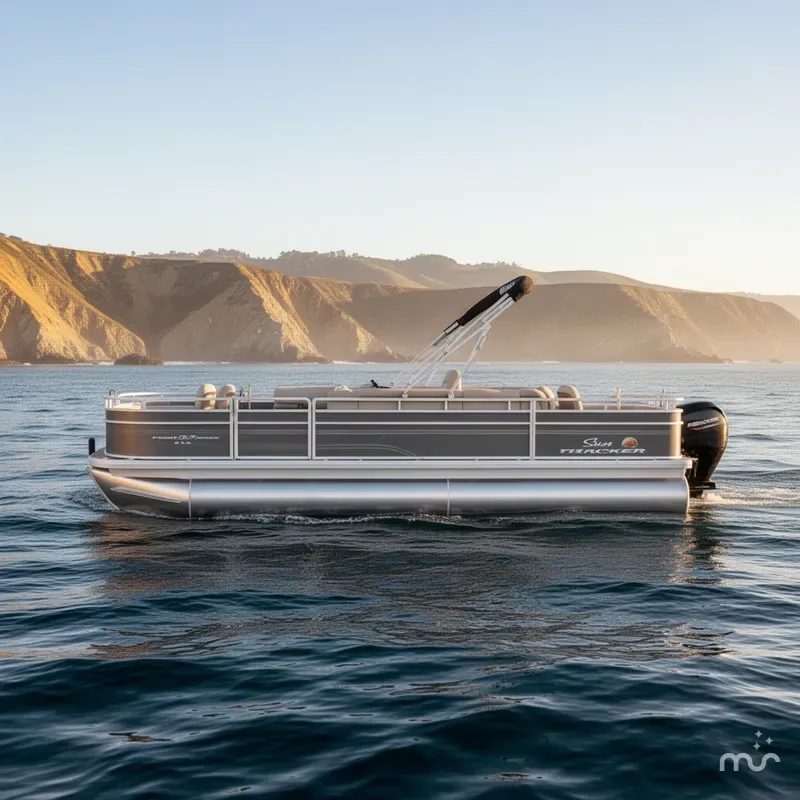 Slide: The Image of Sun Tracker Fishin' Barge 22 DLX 2024 - 0