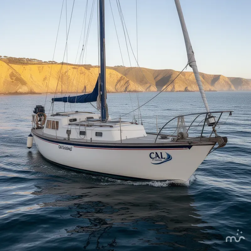 Slide: The Image of CAL Cruising 36 1969 - 0