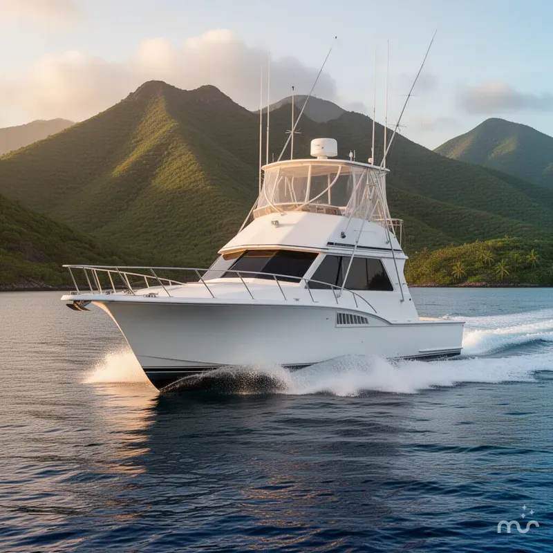 Slide: The Image of Hatteras 46 Convertible 1974 - 2