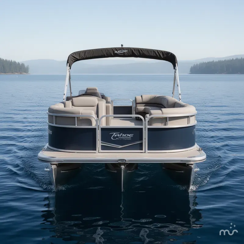 Slide: The Image of Tahoe Cascade 2385 Swingback (VRB) & Honda 4-Stroke EFI 2024 - 1