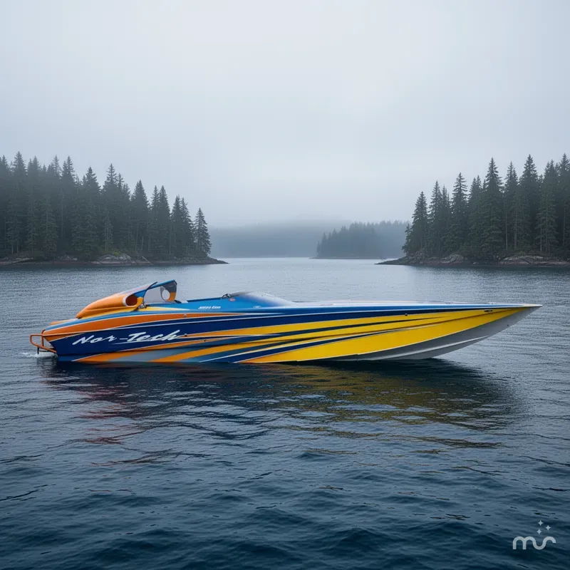 Slide: The Image of Nor-Tech 3600 Supercat 2007 - 2