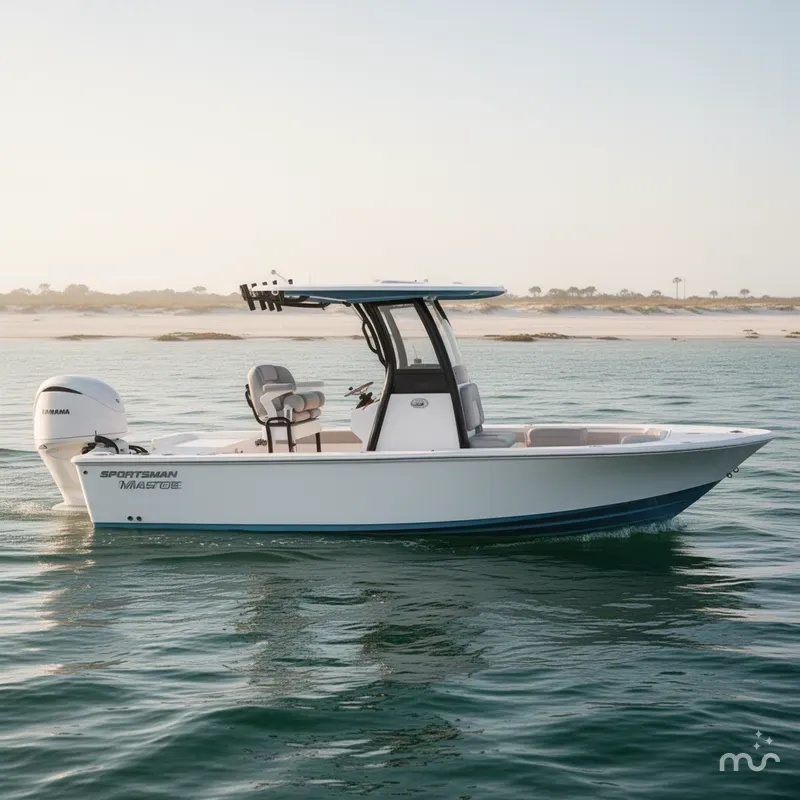 Slide: The Image of Sportsman Masters 247OE Bay Boat 2024 - 0