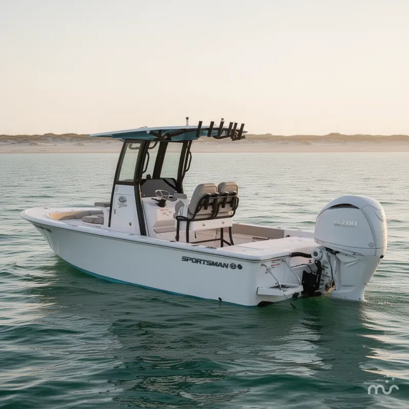 Slide: The Image of Sportsman Masters 247OE Bay Boat 2024 - 1