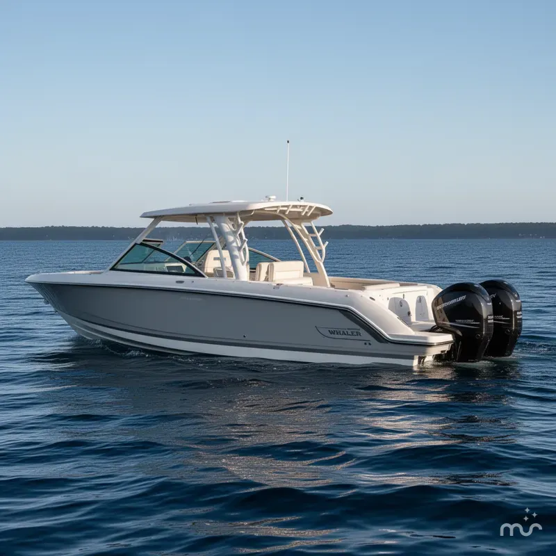 Slide: The Image of Boston Whaler 320 Vantage 2024 - 2