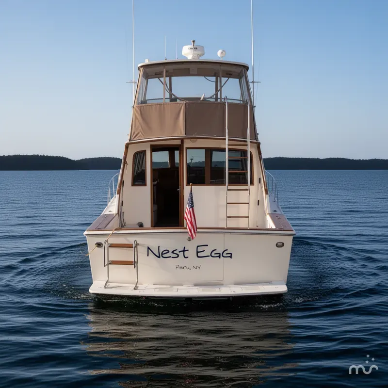 Slide: The Image of Egg Harbor Convertible 37 1987 - 1