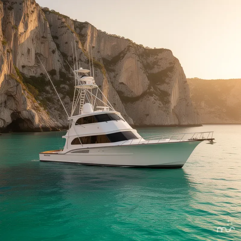 Slide: The Image of Buddy Davis 78 Sportfisherman 2000 - 2