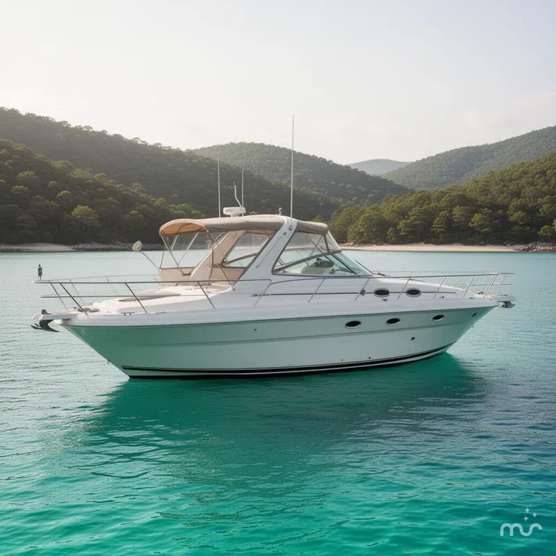 Slide: The Image of Sea Ray 380 Sundancer 2000 - 2