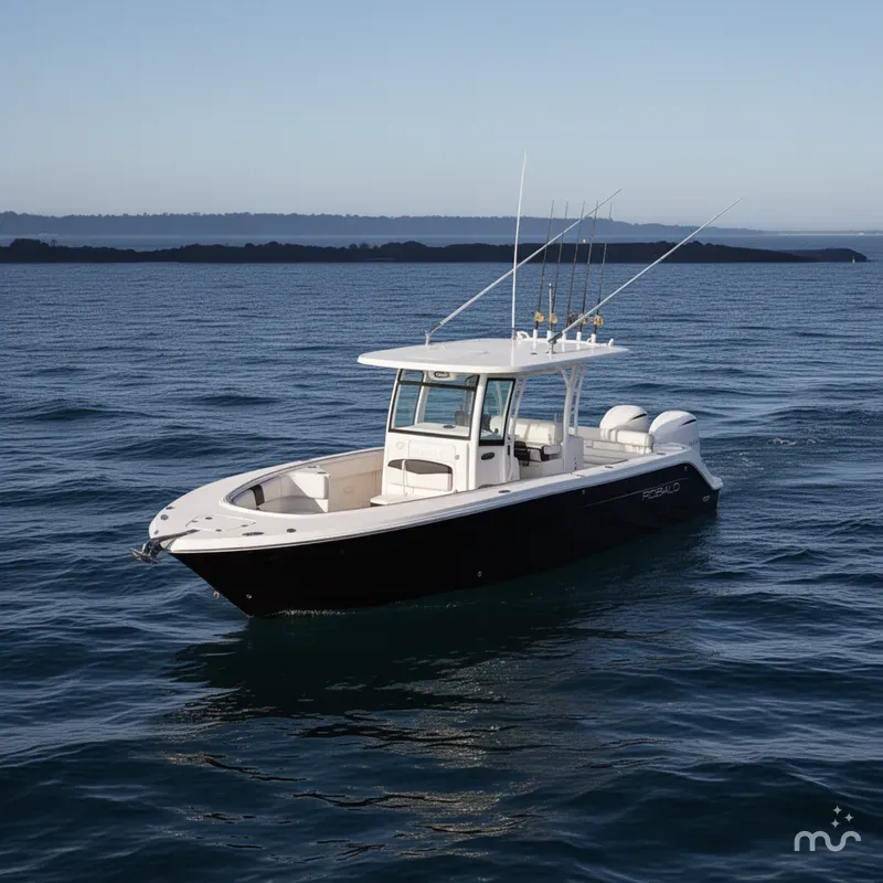 Slide: The Image of Robalo R302 Center Console 2024 - 2