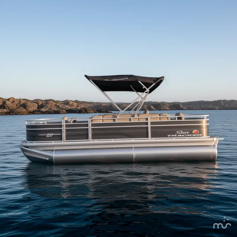 Slide: The Image of Sun Tracker Fishin' Barge 20 DLX 2024 - 2