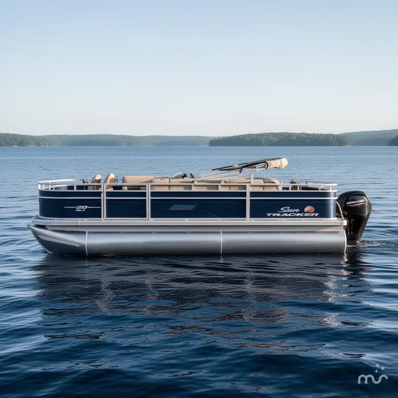 Slide: The Image of Sun Tracker Fishin' Barge 20 DLX 2024 - 1