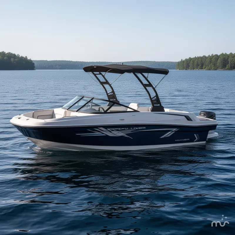 Slide: The Image of Bayliner VR4 Bowrider OB 2023 - 0