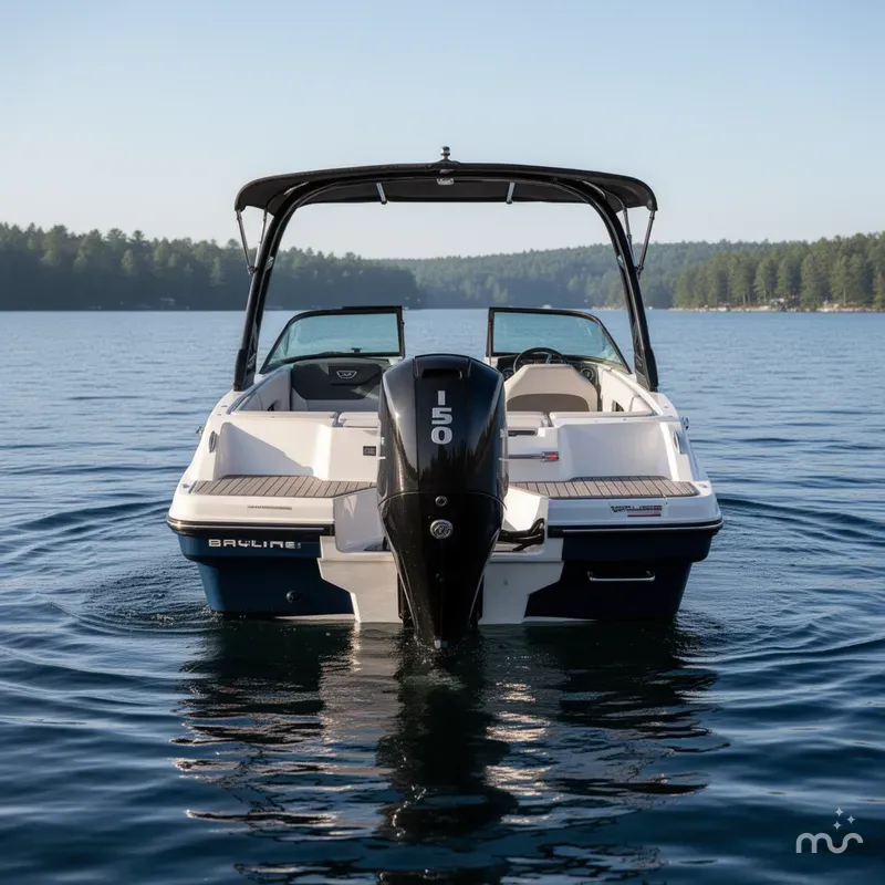 Slide: The Image of Bayliner VR4 Bowrider OB 2023 - 1
