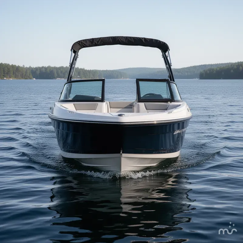 Slide: The Image of Bayliner VR4 Bowrider OB 2023 - 2