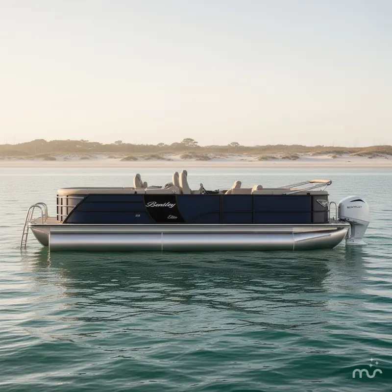 Slide: The Image of Bentley Pontoons Elite 223 Swing Back 2024 - 0
