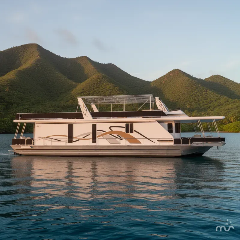 Slide: The Image of Lakeview Houseboat 2003 - 2