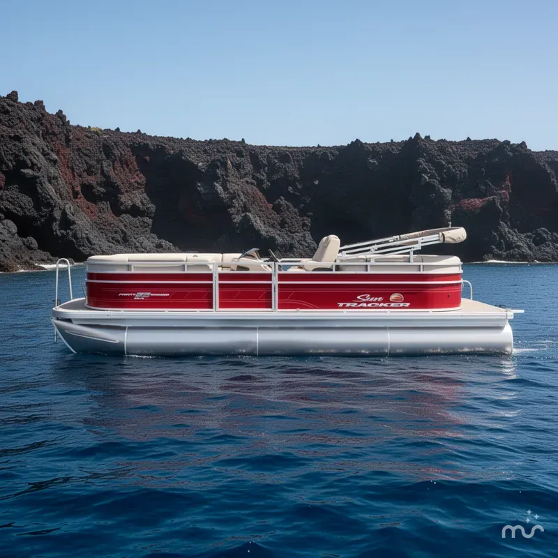 Slide: The Image of Sun Tracker Party Barge 22 XP3 2024 - 2