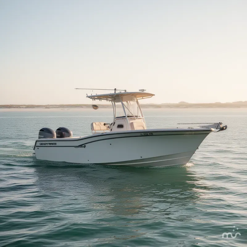 Slide: The Image of Grady-White Fisherman 257 2014 - 0