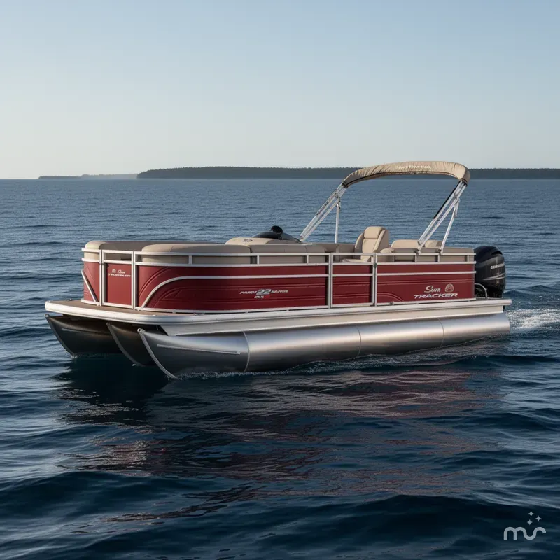 Slide: The Image of Sun Tracker Party Barge 22 XP3 2024 - 0