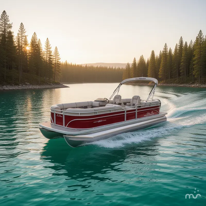 Slide: The Image of Sun Tracker Party Barge 24 DLX 2024 - 4