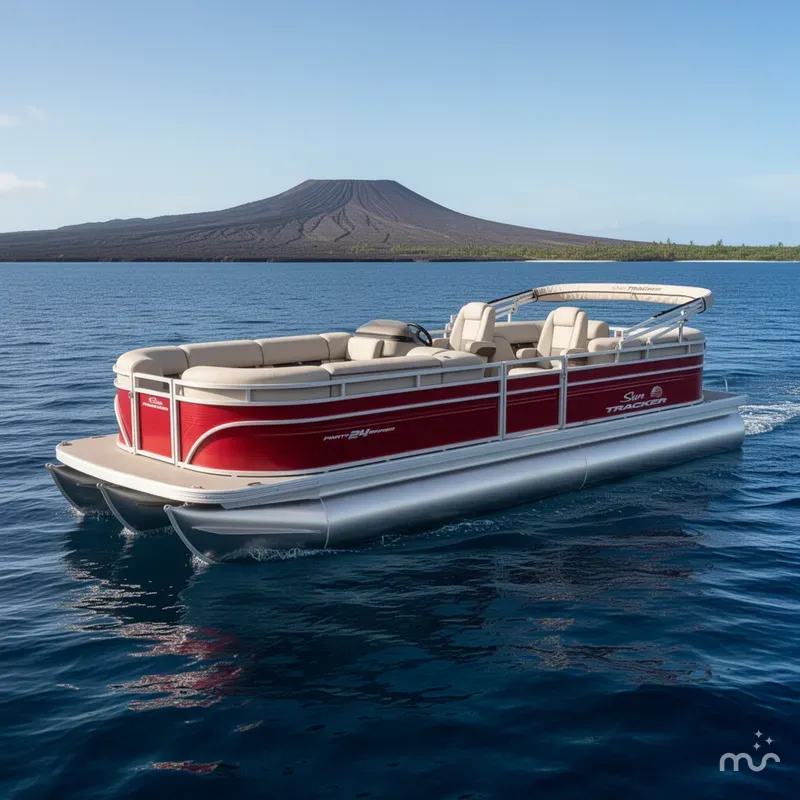 The Image of Sun Tracker Party Barge 24 DLX 2024 - 0