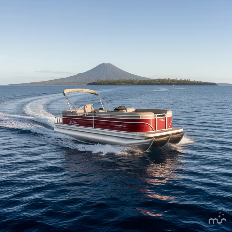Slide: The Image of Sun Tracker Party Barge 24 DLX 2024 - 4