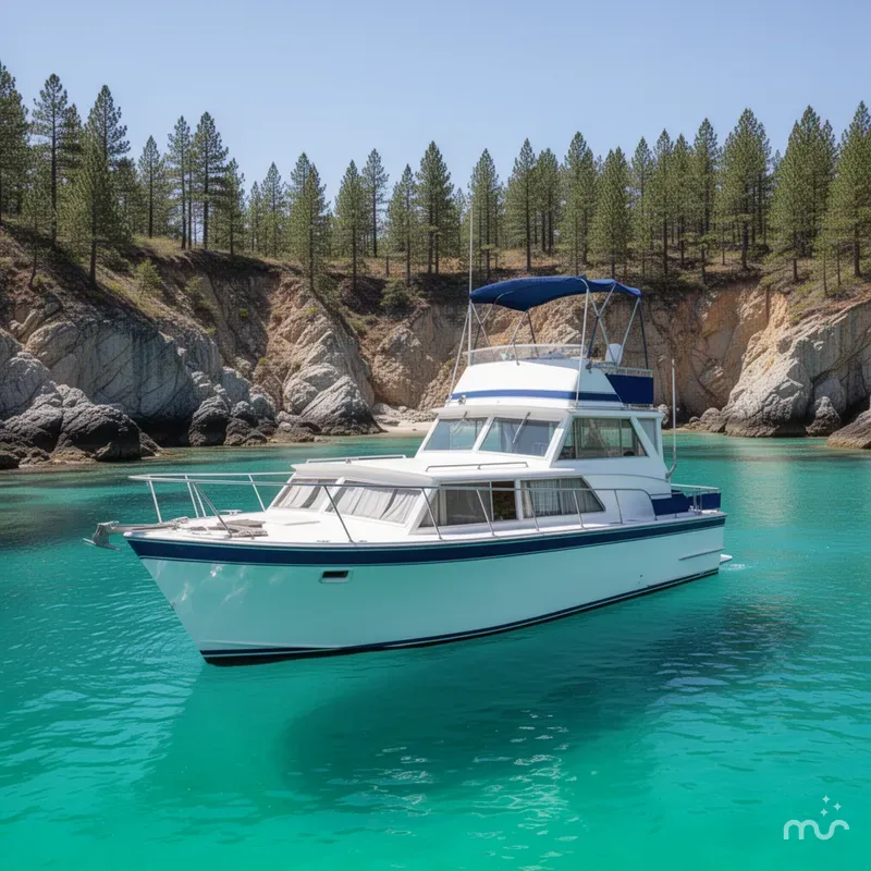 Slide: The Image of Marinette 32' Cruiser 1975 - 2