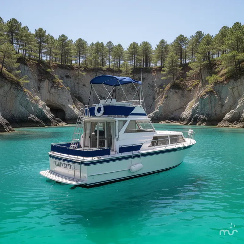 Slide: The Image of Marinette 32' Cruiser 1975 - 3