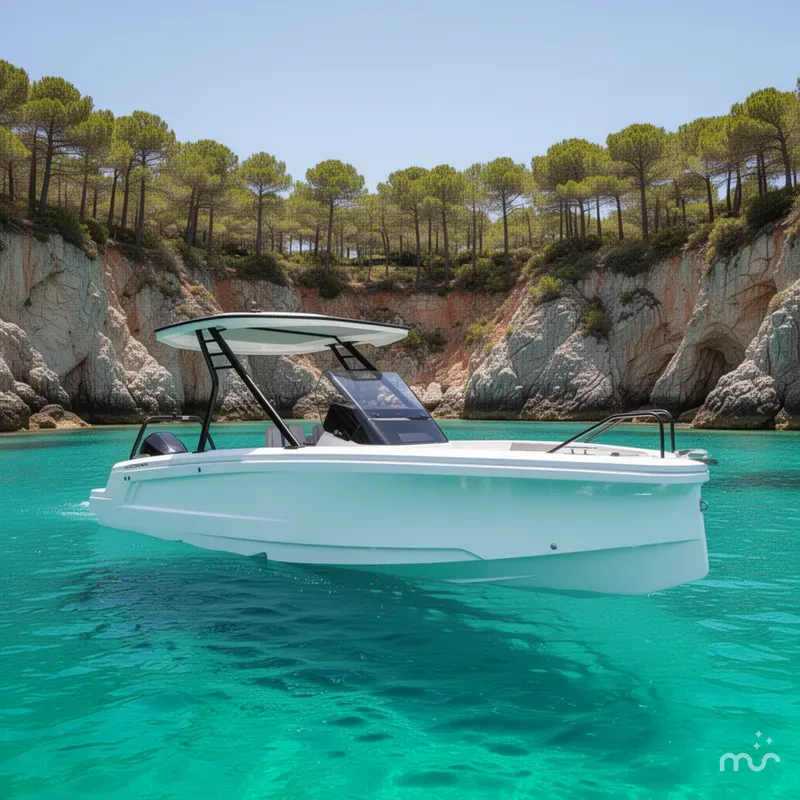 Slide: The Image of Axopar 22 Spyder x Jobe Revolve 2022 - 2