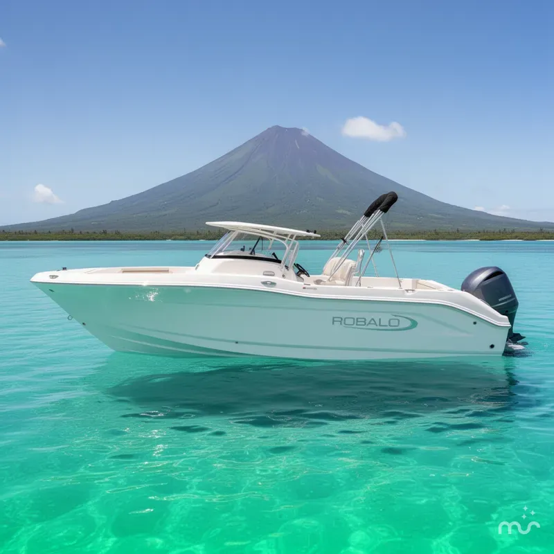 Slide: The Image of Robalo R207 Dual Console 2024 - 2