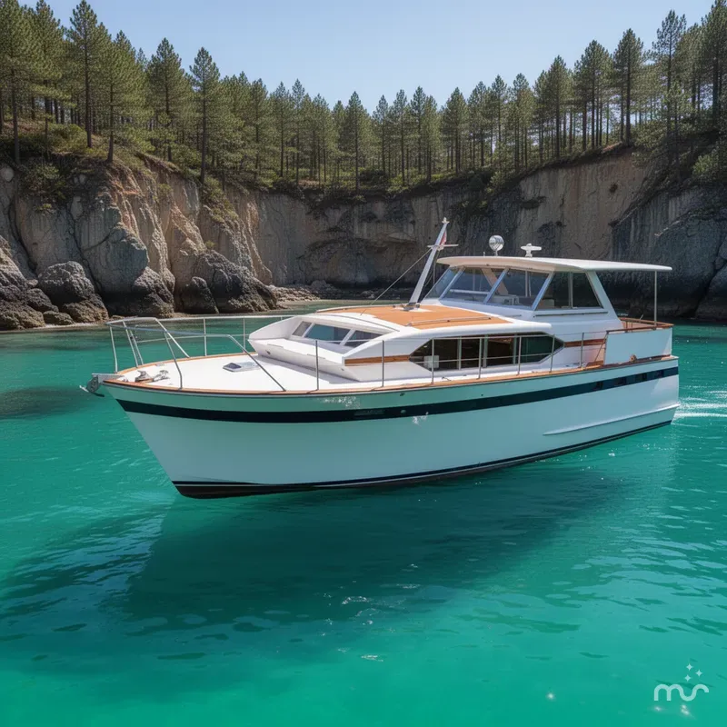 Slide: The Image of Chris-Craft 46 Roamer 1969 - 2