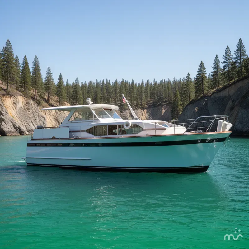 Slide: The Image of Chris-Craft 46 Roamer 1969 - 4