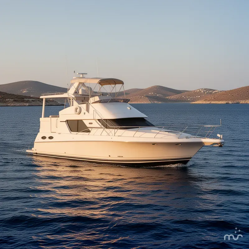 Slide: The Image of Silverton 392 Motor Yacht 1999 - 2
