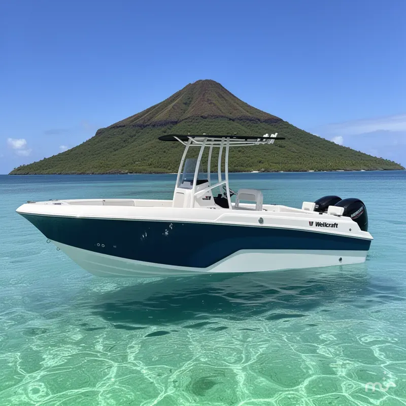 Slide: The Image of Wellcraft 202 Fisherman 2023 - 2